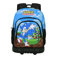 Sonic The Hedgehog Greenhill-Zaino Trolley GTS FAN, Multicolore