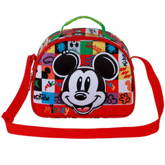 Disney Mickey Mouse Mood-3D Lunch Bag, Multicolour