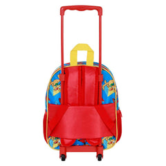 Disney Mickey Mouse Scooter-Mochila 3D con Ruedas Pequeña, Azul
