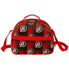 Marvel The Avengers Almighty-3D Lunch Bag, Red