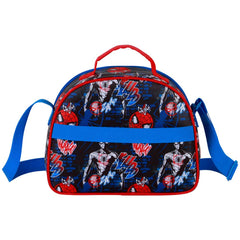 Marvel Spiderman Wall-3D Lunch Bag, Red