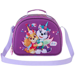 Paw Patrol Magic-Borsa Porta Merenda 3D, Lilla