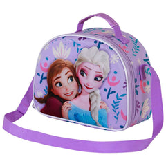 Disney Frozen 2 Beauty-Borsa Porta Merenda 3D, Lilla