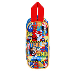 Sonic The Hedgehog - SEGA Unstoppable-Trousse 3D Double, Bleu