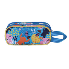 Disney Lilo y Stitch Colors-Estuche Portatodo 3D Doble, Turquesa