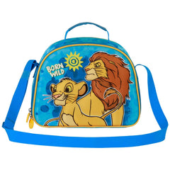 Disney Il Re Leone Wild-Borsa Porta Merenda 3D, Blu