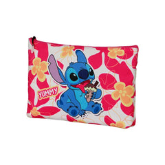 Disney Lilo e Stitch Ice Cream-Borsa da Toilette Pochette Soleil, Rosa