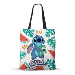 Disney Lilo and Stitch Frog-FAN Shopping Bag, Multicolour