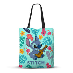 Disney Lilo e Stitch Guitar-Borsa della Spesa Shopping FAN, Verde
