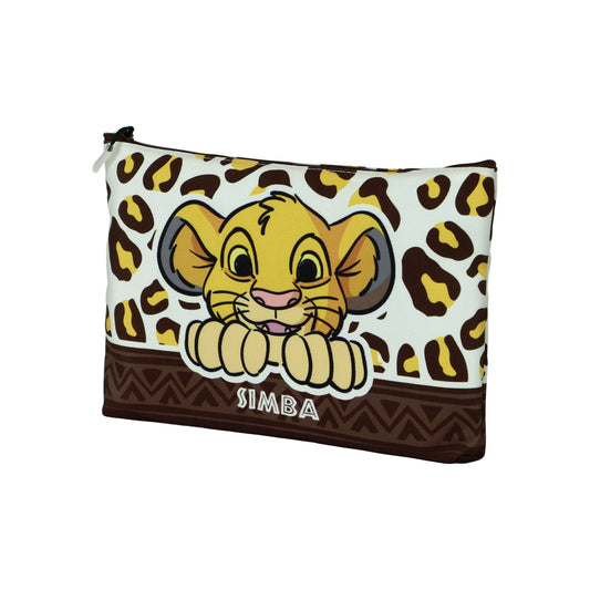 Disney Lion King Leopard-Soleil Toiletry Bag, Yellow