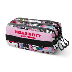 Hello Kitty Panels-FAN Trick Pencil Case 2.2, Multicolour