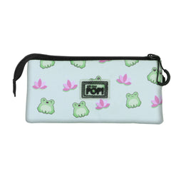 Oh My Pop! Froggy-Trousse Triple, Turquoise
