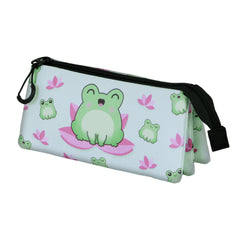 Oh My Pop! Froggy-Trousse Triple, Turquoise