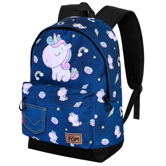 Oh My Pop! Sweety-Sac à dos HS FAN 2.2, Bleu Foncé