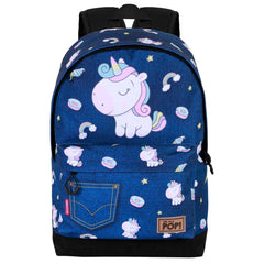Oh My Pop Sweety-Zaino HS FAN 2.2, Blu Scuro