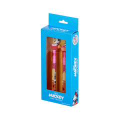 Disney Mickey et Minnie Pack Mixte de 2 Stylos Gel Effaçables, Multicolore