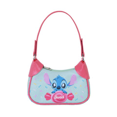Disney Lilo y Stitch Candy-Bolso Fancy Casual, Azul