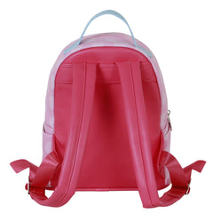Disney Minnie Mouse Ribbon-Small Heady Backpack, Pink