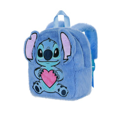 Disney Lilo et Stitch Heart-Sac à dos Plush, Bleu