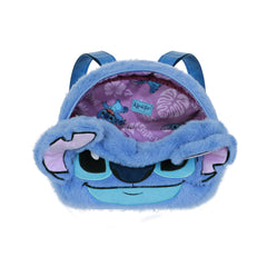 Disney Lilo e Stitch Heart-Zaino Plush Face, Blu