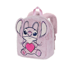 Disney Lilo e Stitch Angel Heart-Zaino Plush, Rosa