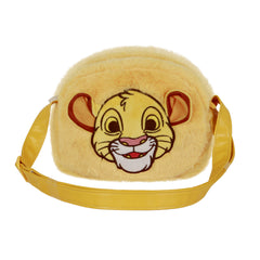 Disney El Rey León Sit-Mini Bolso Bandolera Plush, Amarillo