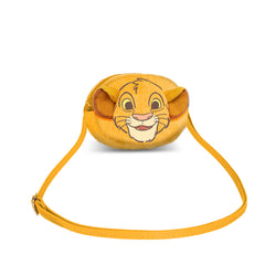 Disney El Rey León Sit-Mini Bolso Bandolera Plush, Amarillo