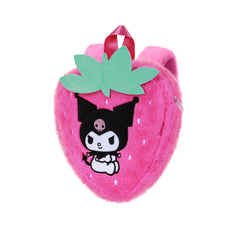Hello Kitty Kuromi Strawberry-Soft Backpack, Pink