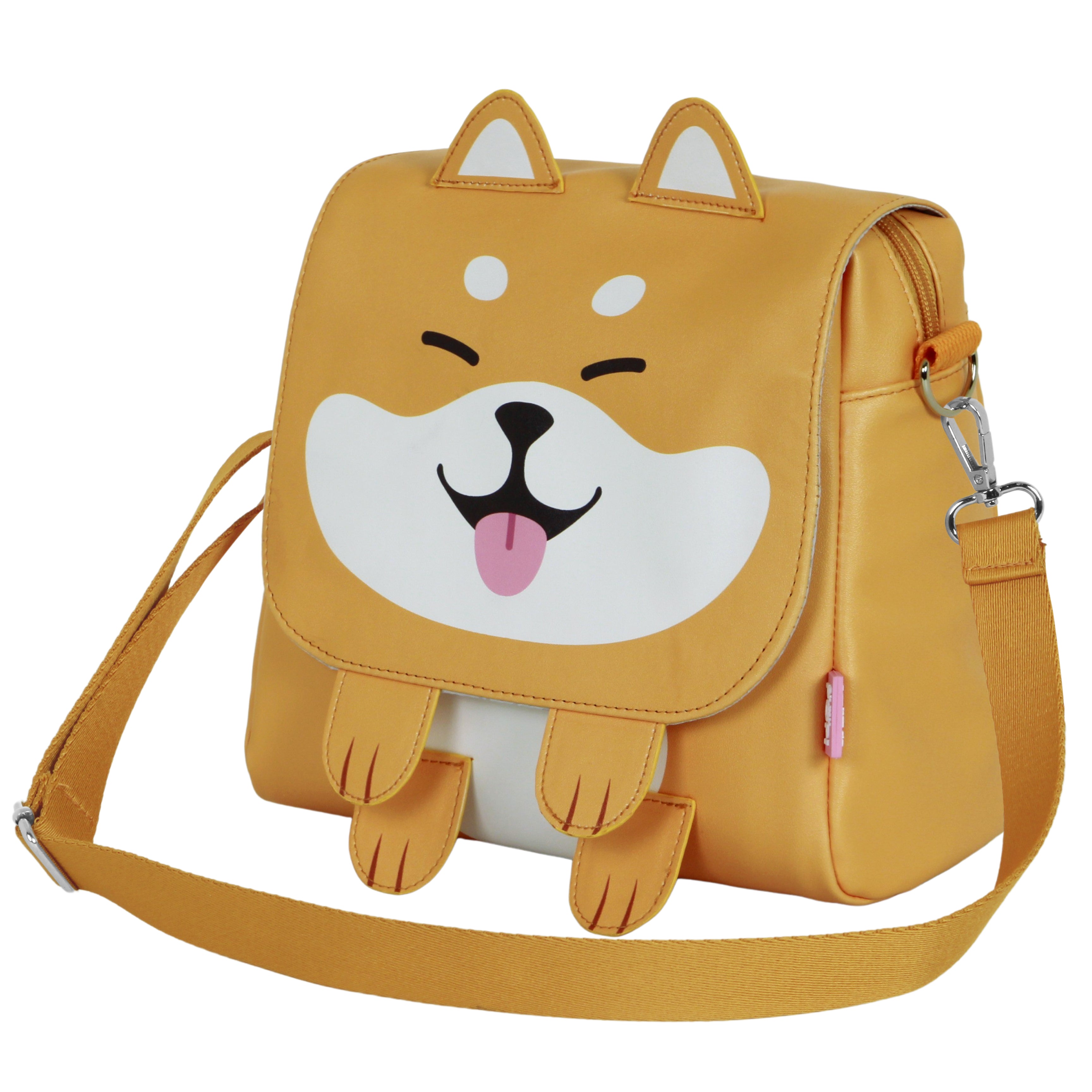 Oh My Pop! Shiba-Bolso-Mochila Kawaii, Multicolor