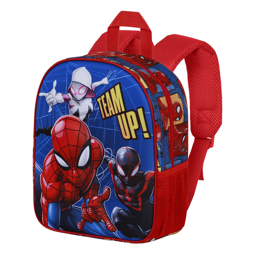 Marvel Spiderman Best Team-Mochila 3D Elite, Azul