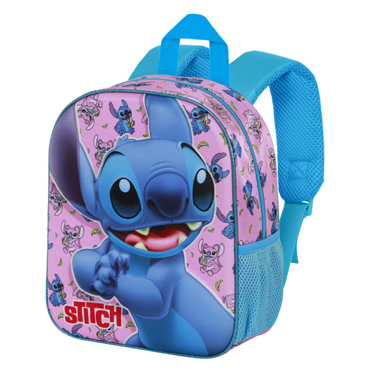 Disney Lilo and Stitch Surprise-Elite 3D Backpack, Blue