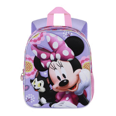 Disney Minnie Mouse Cat-Zainetto 3D Elite, Lilla