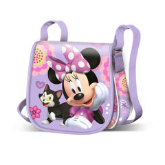 Disney Minnie Mouse Cat-Bolso Bandolera Muffin Mini, Lila