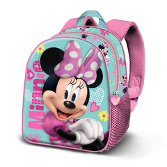 Disney Minnie Mouse Pose-Mochila 3D Elite, Rosa