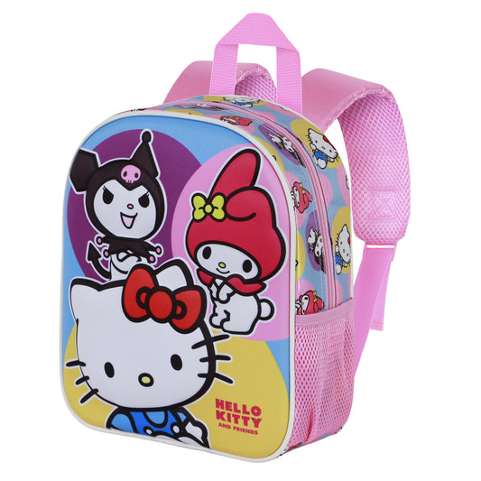 Hello Kitty Happy-Zainetto 3D Elite, Rosa