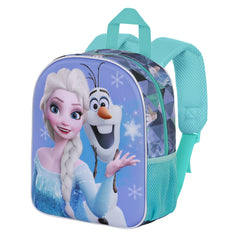 Disney La Reine des Neiges 2 (Frozen 2) Sparkle-Sac à Dos 3D Elite, Bleu
