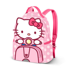 Hello Kitty Moto-Mochila Heady Pequeña, Rosa