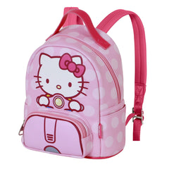 Hello Kitty Moto-Small Heady Backpack, Pink
