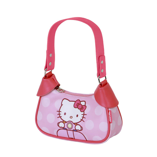 Hello Kitty Moto-Bolso Fancy Casual, Rosa