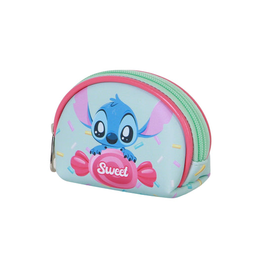 Disney Lilo y Stitch Candy-Monedero Oval Casual, Azul