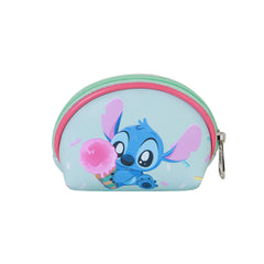 Disney Lilo y Stitch Candy-Monedero Oval Casual, Azul