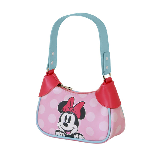 Disney Minnie Mouse Ribbon-Fancy Casual Bag, Pink