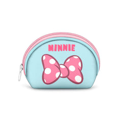 Disney Minnie Mouse Ribbon-Portamonete Ovale Casual, Rosa