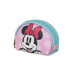 Disney Minnie Mouse Ribbon-Porte-monnaie Ovale Casual, Rose