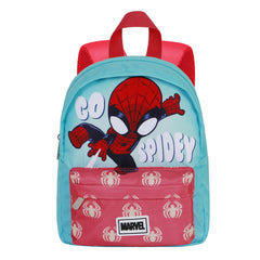 Marvel Spiderman Eyes-Mochila Preescolar Joy, Rojo