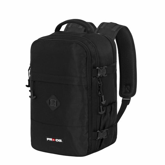 PRODG Noir-Sac à dos Mercury 2.0 Voyage Cabine Avion 40x20x25cm, Noir