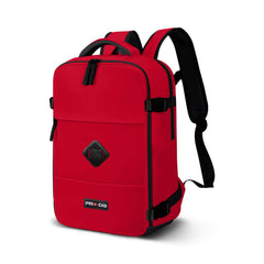 PRO-DG Rosso-Zaino Mercury 2.0 da Viaggio Aereo 40x20x25cm Bagaglio a Mano, Rosso