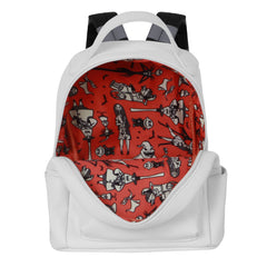 Disney Nightmare Before Christmas Bone-Zainetto Heady Piccolo, Bianco