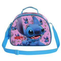 Disney Lilo and Stitch Surprise-3D Lunch Bag, Blue