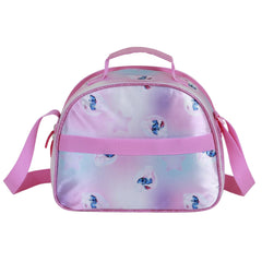 Disney Lilo y Stitch Cosmic-Bolsa Portamerienda 3D, Rosa